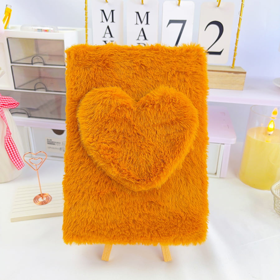 A5 Leabhar nótaí Gleoite Grá Dialann Plush